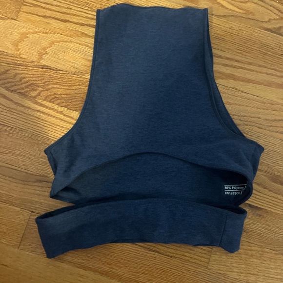 Outdoor Voices Slash Back Cropped Top Bra NWOT small - Picture 2 of 3